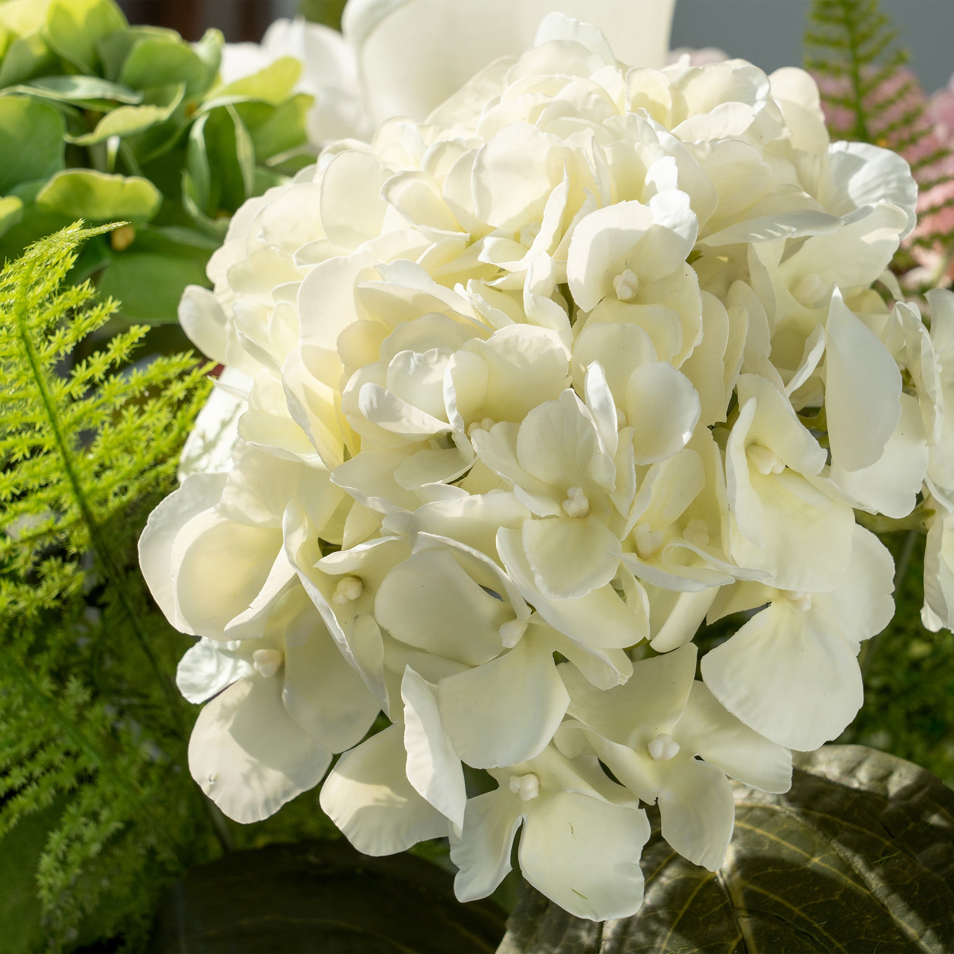 Künstliche Hortensie - Real Touch